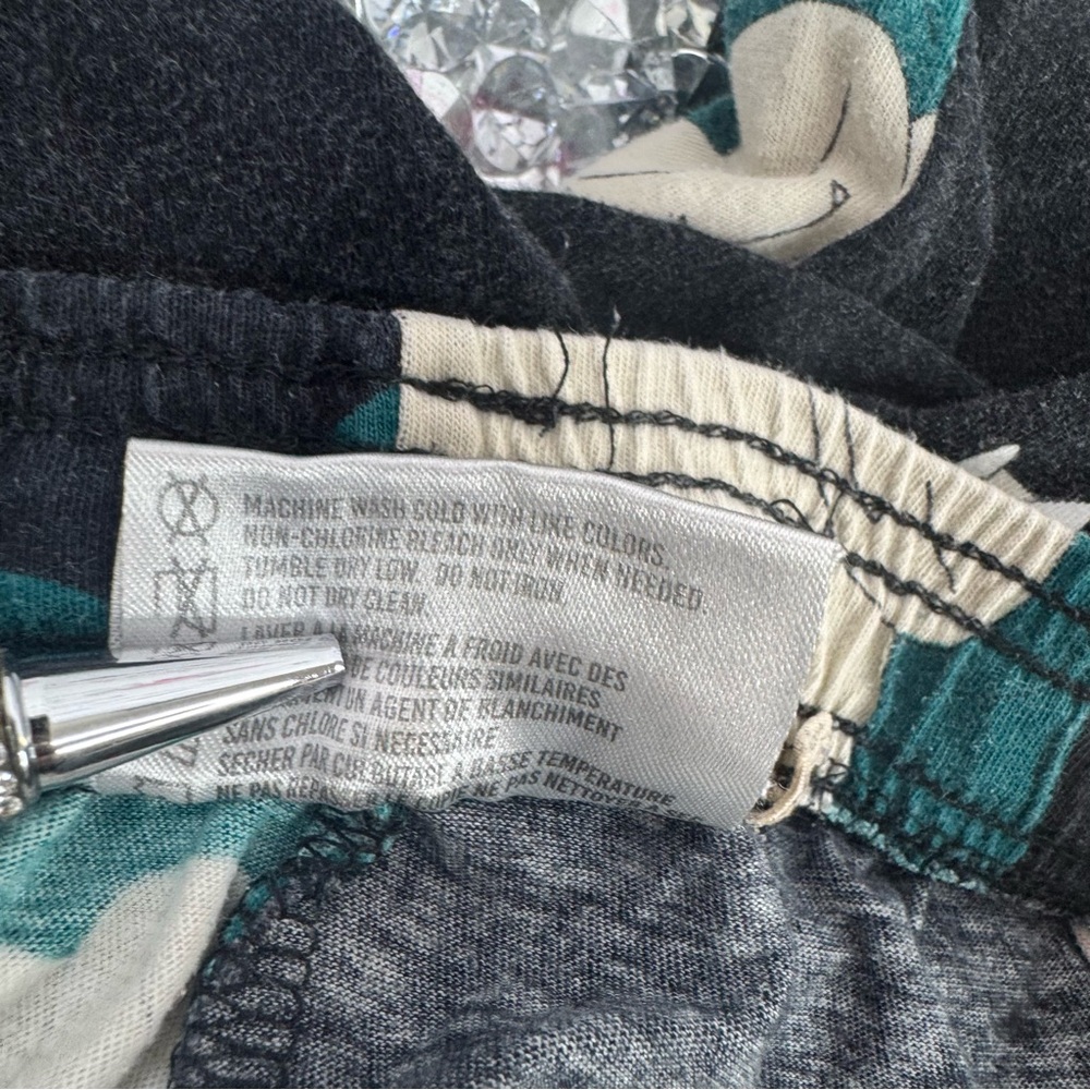 Pokémon pants pajama pj character Black and Teal Pajama Pants snorlax - Picture 5 of 7